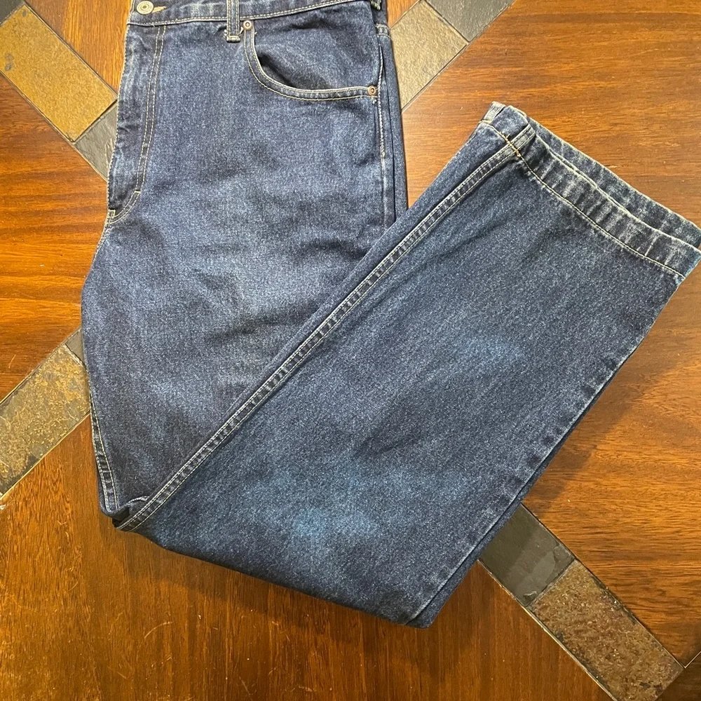 Vintage U.S. ASSN Men Relax, Fit Straight Loose Fit Jeans. Size 34W 32L $175.